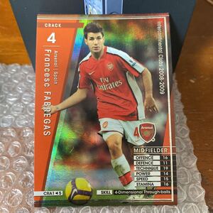 ◆WCCF 2008-2009 フランセスク・ファブレガス Francesc FABREGAS Arsenal CRA◆