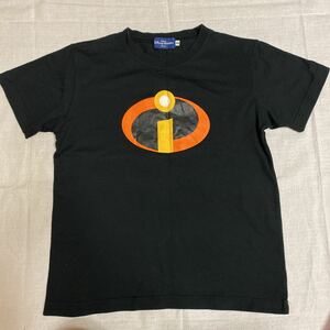 ディズニーリゾート　TDR ミスターインクレディブル Tシャツ 150 古着　ピクサー　pixar