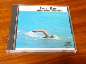 佐藤博 CD「THIS BOY」ディス・ボーイ 32XA-39
