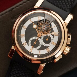 ★BREGUET★ブレゲ マリーン MARINE２ トゥールビヨン１8Kローズゴールド最高級腕時計！！大変希少！！ 入手困難！！