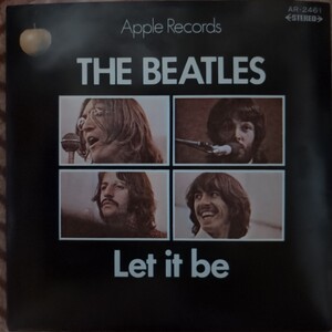 EP盤 THE BEATLES LET IT BE レコード