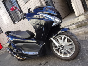 PCX150 KF12 カスタム車　黒　セパハン　