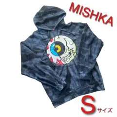 MISHKA プルオーバーパーカー Sサイズ ミシカ ダイダイ柄