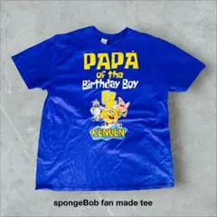 spongeBobファンメイド　Tシャツ　誕生日　スポンジボブ　サンディー