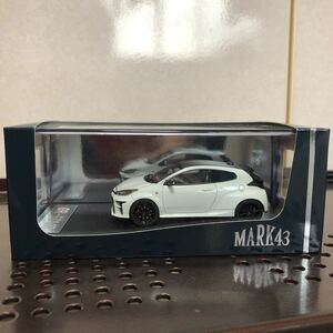 990 未開封 スーパーホワイトII MARK43 1/43 TOYOTA GR Yaris / ヤリス First Edition RZ High-Performance G16E-GTS ミニカー 模型 完成品