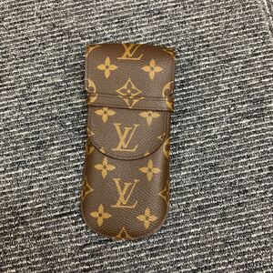 2874 LOUIS VUITTON ルイヴィトン モノグラム ラバ メガネケース エテュイ リュネット