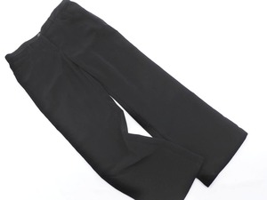 ARMANI COLLEZIONI アルマーニコレツィオーニ パンツ size44/黒 ■■ ☆ elc3 レディース