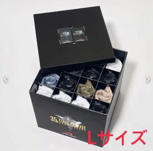 送料無料 ユニクロ ファイナルファンタジー FF 35周年 コンプリートBOX (Lサイズ) 新品 未使用 トランプ クラウド セフィロス ティファ