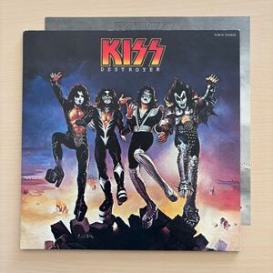 KISS - DESTROYER【国内盤・希少ラベル】キッス 地獄の軍団 LPレコード [SWX-6268] JAPAN PRESS RARE! DESERT LABEL HR/HM NEAR MINT VINYL