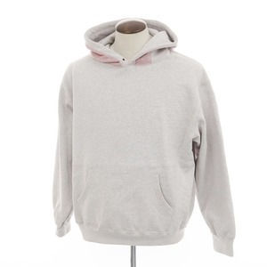 【中古】シュプリーム Supreme 2024年春夏 Jacquard Stripe Hooded Sweatshirt プルオーバー パーカー アッシュグレー【サイズL】