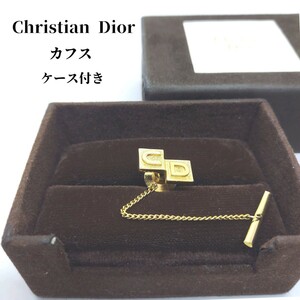 ケース付き　クリスチャンディオール　Christian Dior　ロゴモチーフ　タイピン