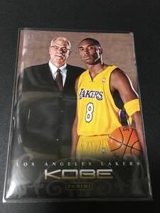 Kobe Bryant　2012 Panini Kobe Bryant anthology　Gold　#108(#/24)　with Phil Jackson　コービー　Greatest 75　殿堂