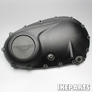 実動車外し♪トライアンフ ストリートツイン 純正 エンジンカバー Clutch Cover Assy, Black 「T1267778」 A186K0943