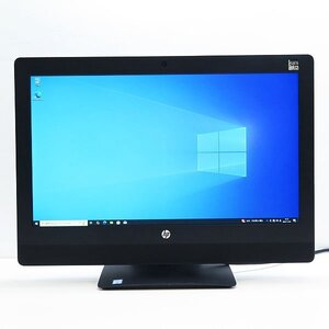 〇HP ProOne 600 G3 Aio【第6世代Core i5 6500/8GB/HDD500GB/Win10Pro-64bit/webカメラ/DVD-マルチ/フルHD/21.5インチ】