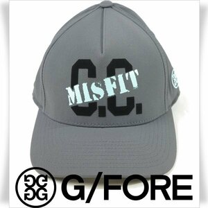 新品1円～★定価0.9万 G/FORE ジーフォア メンズ スナップバックキャップ 帽子 フリーサイズ グレー MENS C.C.MISFIT SNAPBACK ◆8749◆