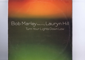 ヨーロッパ盤 12inch Bob Marley Lauryn Hill Turn Your Lights Down Low ボブ・マーレー ボブ・マーリー ローリン・ヒル COL 6681016000