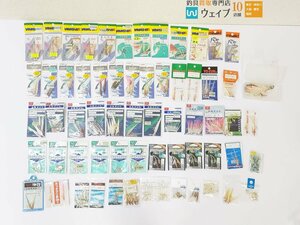 ヤマシタ プラス針、ヨーヅリ パワーカッタクリ針・カニ化ハモ皮、ハヤブサ カニバケ 他 ハリ、バケ等 計60点以上