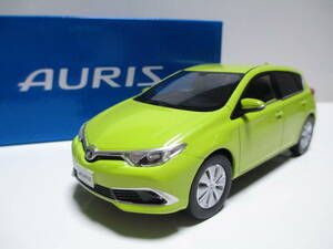 1/30 トヨタ 新型オーリス AURIS 中期 カラーサンプル ミニカー 非売品　シトラスマイカメタリック