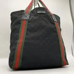 美品 ✨ GUCCI シェリーライン GG柄 キャンバス トートバッグ