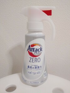 アタック ＺＥＲＯ 洗濯用洗剤 ワンハンドタイプ 380g 液体 花王