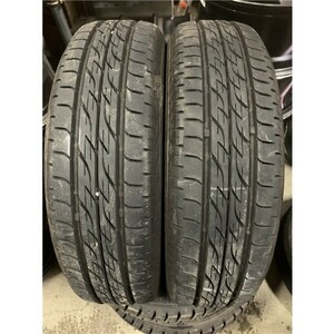 ★送料無料★ 155/65R14 2020年製 8～9分山 ブリヂストン NEXTRY 2本/中古オンロードタイヤ(夏タイヤ) モコ N8253_F