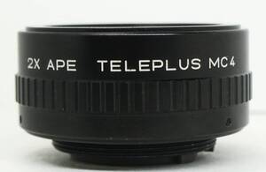  ☆外観美品・人気の望遠レンズ(2倍望遠)☆　M42マウント用 2X APE TELEPLUS MC4 (I0847)