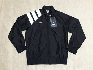 17年製 ADIDAS TANGO ICON JACKET アディダス タンゴ アイコン ウーブン ジャケット【CD1116 DKV83】ブラック ホワイト 黒×白 2XOサイズ