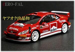 TAMIYA 1/24 PEUGEOT 307 WRC 2005 Rally JAPAN #7 完成品 / タミヤ プジョー ジャパン マーカス グロンホルム Malboro 206 306 1/43 1/18