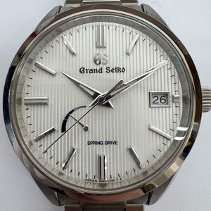 ★1円スタート★Grand Seiko グランドセイコー パワーリザーブ スプリングドライブ メンズ 腕時計 9R65-0CJ0 自動巻き シルバー文字盤