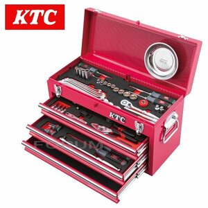 KTC 9.5sq. 工具セット SK36624XSYR / ツールケース （ 工具箱 ） SKX0213SYR （ シラーズレッド ） 採用の ツールセット