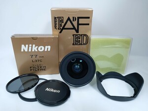 Nikon ニコン AF NIKKOR 18-35mm F3.5-4.5 D ED 広角ズーム レンズ HB-23純正フード付 　沢16