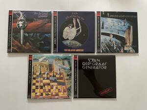 中古紙ジャケットCD ヴァン・ダー・グラーフ・ジェネレーター 8タイトル ＋ ピーター・ハミル 1タイトル Van Der Graaf Generator