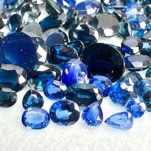 1円〜!!☆天然サファイアおまとめ170.5ct☆j 約34.1g ルース 裸石 宝石 ジュエリー jewelry sapphire w4 た39