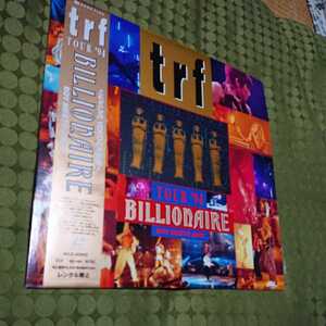 即決　希少　平成　レトロ　バブル期　バブリー　 trf TRF ツアー 1994 LD レーザーディスク 定価4800円 ※再生動作未確認※