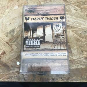 シHIPHOP,R&B NAPPY ROOTS - WATERMELON, CHICKEN & GRITZ アルバム,名作!!! TAPE 中古品