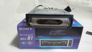 SONY MEX-R1 マルチディスクプレーヤー＆ MDX-62RF 6連奏MDチェンジャー 中古