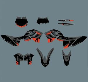 【送料無料】グラフィックステッカーktm exc EXC-F xcf XC-F 2008 2009 2010 2011 sx sxf SX-F 2007 2008 2009 2010デカール