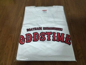 最新★ボートレース下関★下関競艇★オッズタイム★プロ野球(メジャーリーグ)ロゴ風 ver. Tシャツ★非売品★未着用★新品