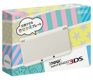 中古ニンテンドー3DSハード Newニンテンドー3DS本体 ホワイト