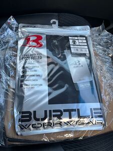 バートル　インナー　冷感 バートル BURTLE 長袖　Mサイズ ブラック