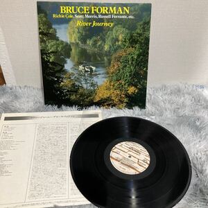  LP レコード　BRUCE FORMAN ブルース　フォアマン　RIVER JOURNEY リヴァー　ジャーニー　k18p9424