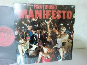 (AI)何点でも同送料 LP/レコード/Manifesto/ロキシー・ミュージック/米 ROXY MUSIC/MANIFESTO/ATCO ST-C-794235