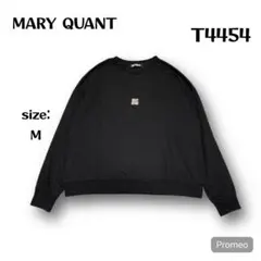 【即購入OK】MARY QUANT スウェット　サイズM ブラック