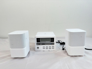 10248-4-UF10- aiwa アイワ - XR-BU30 - CDミニコンポ ホワイト Bluetooth