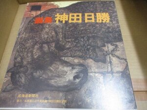 『神田日勝』・画集・1995年初版発行・北海道新聞社/神田日勝の世界/壁の手まえと向こう側・写真綴る日勝の三十二年・自筆文章再録