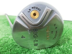 ♪HONMA ホンマ BIG-LB 4W フェアウェイウッド ?°/純正 シャフト NEW TITANIUM CARBON FLEX-S-1 G3252♪