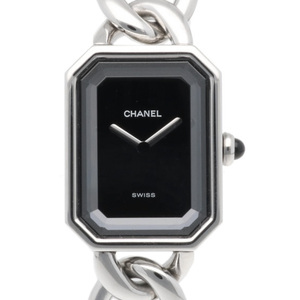 シャネル プルミエール L 腕時計 時計 ステンレススチール H0421-L クオーツ レディース 1年保証 CHANEL 中古