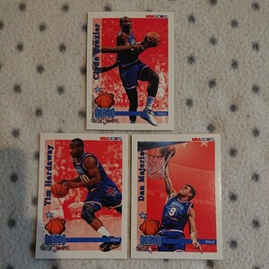 HOOPS 1992 ☆ NBA ALL-STAR WEEKEND 1992 WEST 3枚セット ☆ CLYDE DREXLER , TIM HARDAWAY , DAN MAJERLE ☆ ORLANDO