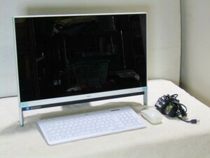 【現状品】○NEC　一体型PC①　LAVIE　PC-DA370HAW-KS　Win10 Home　CPU:Celeron CPU 3865U 1.80GHz　HDD:1TB　メモリ:32GB　 O.05.29.N