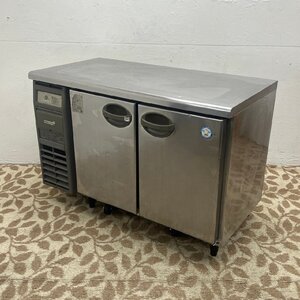 フクシマ ２ドア コールドテーブル 冷蔵庫 YRC-120RM2 業務用 台下冷蔵庫 241L 100V 奥行60cm/C6859